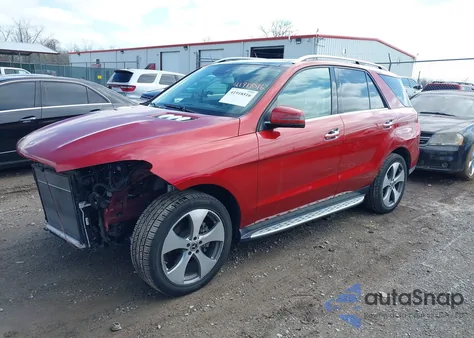2018 Mercedes-Benz Gle 350 4Matic из США, поврежденный, VIN 4JGDA5HBXJB151625